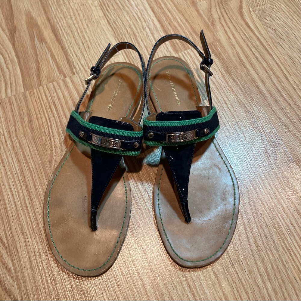 Tommy Hilfiger‎ gladiator sandals 9.5